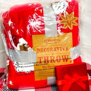 Santa Clause Throw Blanket